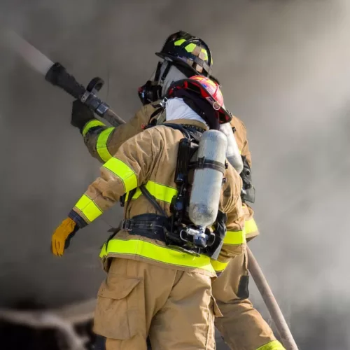 Men's high visibility workwear