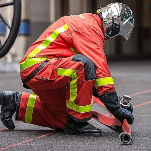 Men's high visibility workwear