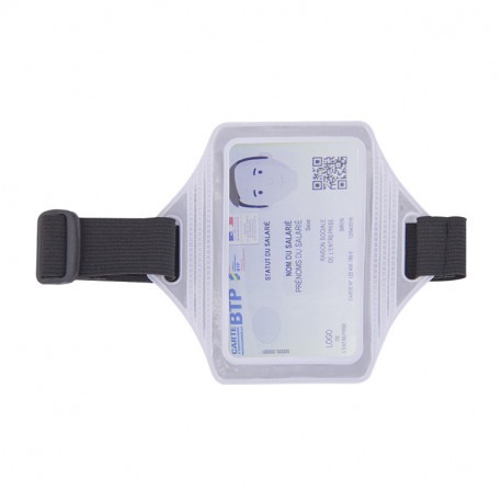 Brazalete portaacreditaciones ropa laboral alta visibilidad