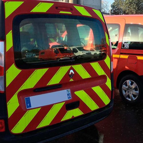 cinta reflectante para vehiculos