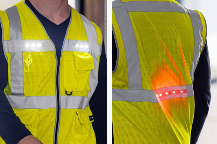 ropa-trabajo-con-luz-led ropa laboral alta visibilidad